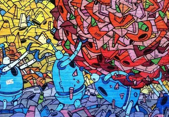 Уличное искусство как граффити стало формой самовыражения